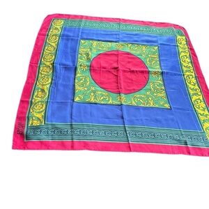 Versace, Gianni Versace 100% vintage silk scarf